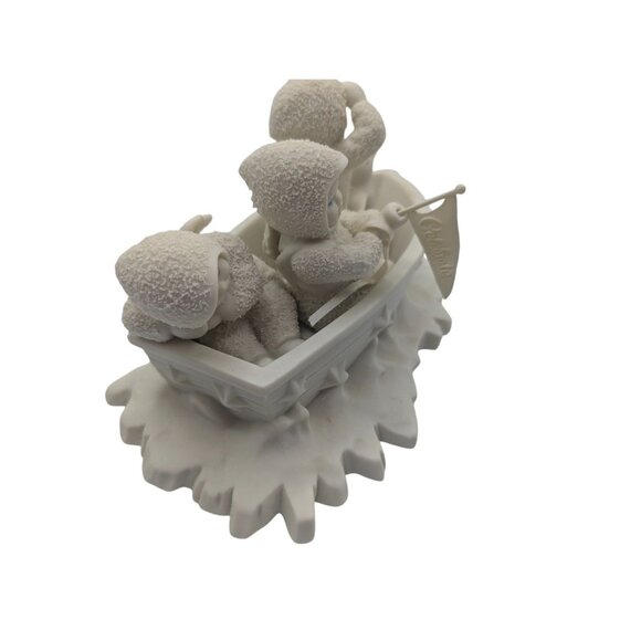 Snowbabies Winken, Blinken, Nod in Fishing Boat, Retired Collectible Dept 56 - Picture 11 of 16